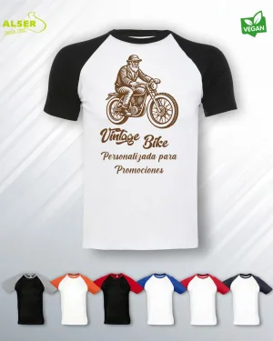 Camiseta Raglán Hombre