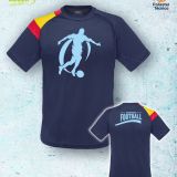 Camiseta tecnica bandera españa Azul Marino promocional