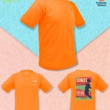 Camiseta Tecnica Personalizada Naranja