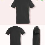 Camiseta Hombre Manga Corta Gris Oscuro