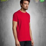Camiseta Hombre Manga Corta Roja para empresas