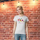 Camiseta Mujer Manga Corta Ash promocional