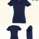 Camiseta Mujer Manga Corta French Marino