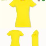 Camiseta Mujer Manga Corta Limon