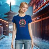 Camiseta Mujer Manga Corta Ultramarino publicitaria